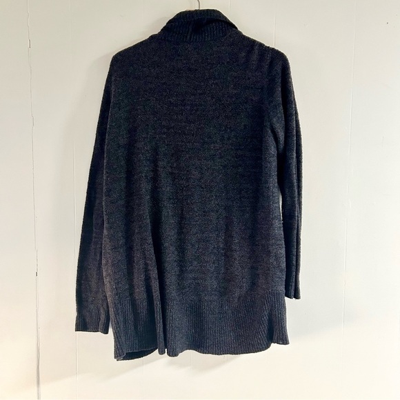 Barefoot Dreams CozyChic Lite Circle Cardigan in Carbon sz L/XL - Picture 5 of 5